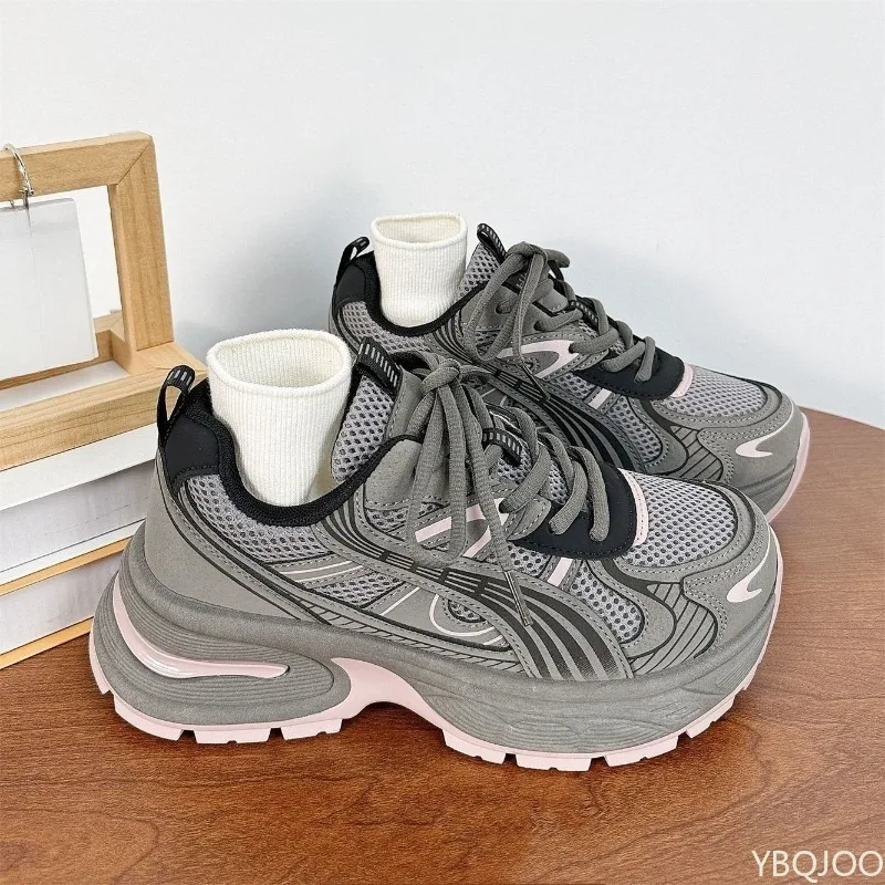 

Summer new Retro casual breathable mesh women's shoes fashionable versatile shoes lightweight comfortable women's socks