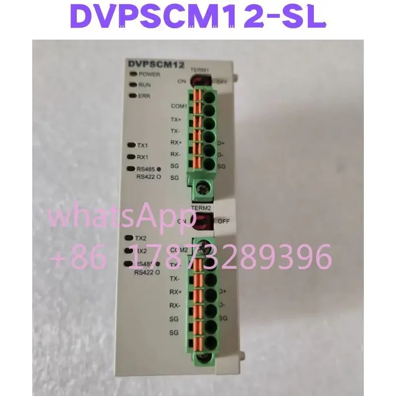 

Second-hand DVPSCM12-SL Module Tested OK