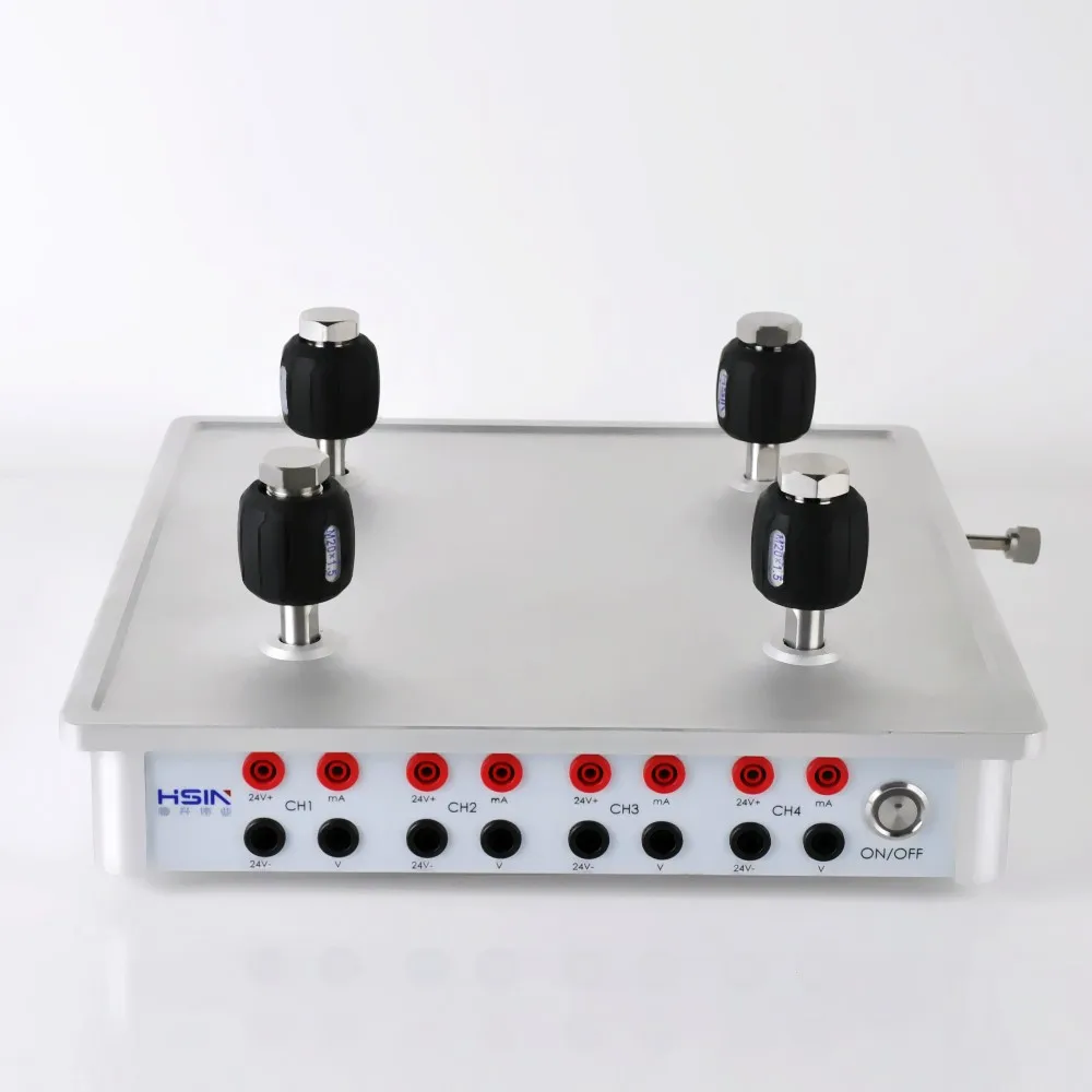 

HSIN600-9A OEM Таблица давления из нержавеющей стали с многопортовой системой калибрования для электрического тестирования OEM