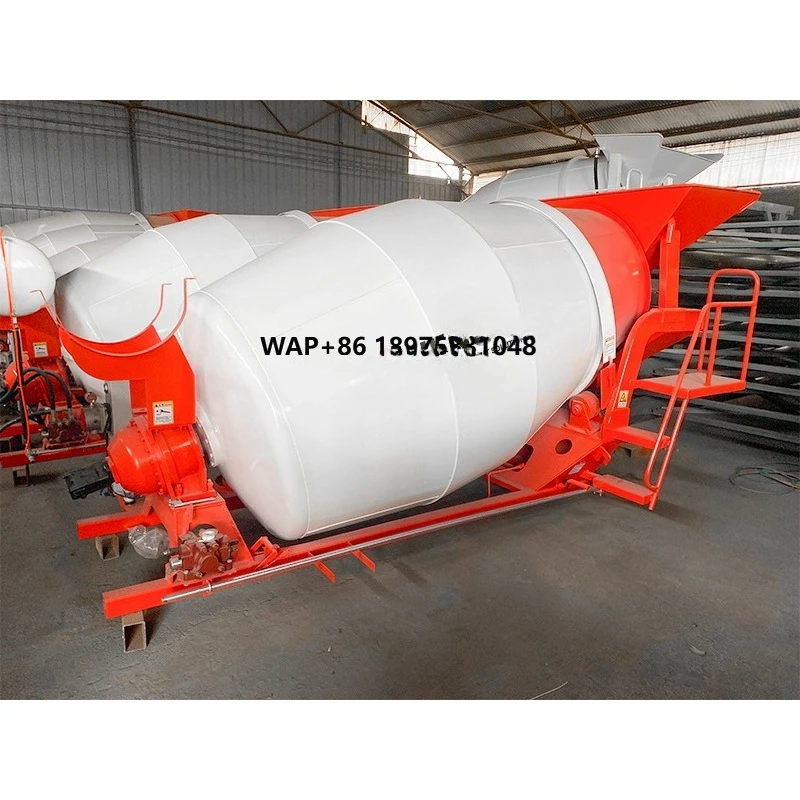 Custom Style Mud Mixer Cement Mixer 3 Yard Trailer Concrete Mixer