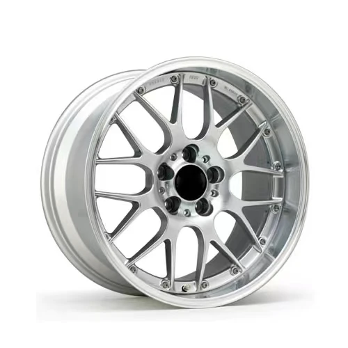 for Custom BBS rs gt replica 2 piece passenger car forged wheels chrome concave wheels for Porsche and BMW