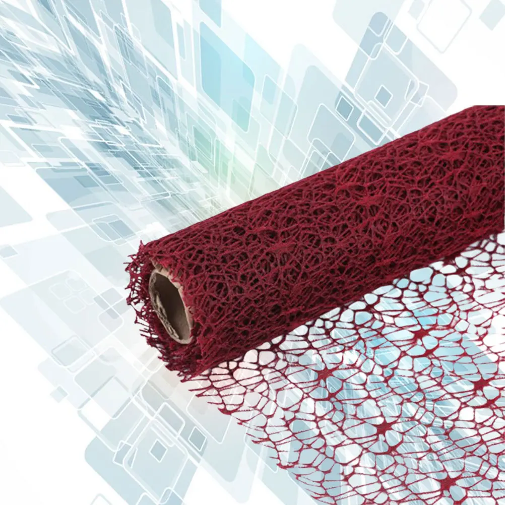 DIY الشاش لفة الجاكار صافي اليدوية سحر مهرجان الزفاف الديكور هدية التفاف الجاكار لفة التفاف هدية الشاش