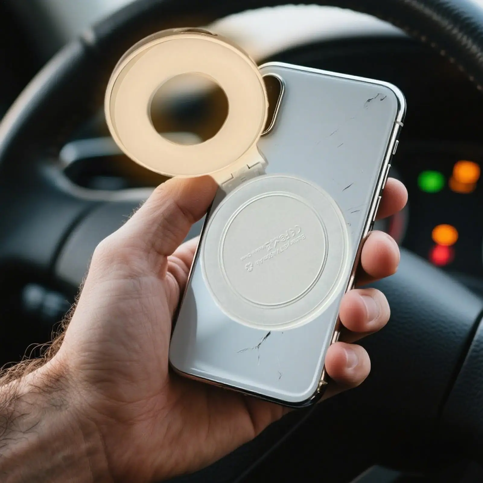 ضوء الهاتف المغناطيسي المحمول ضوء الهاتف 360 درجة مصباح قابل للتعديل مع مرآة لتسجيل الفيديو للمؤتمرات في الهواء الطلق ماكياج