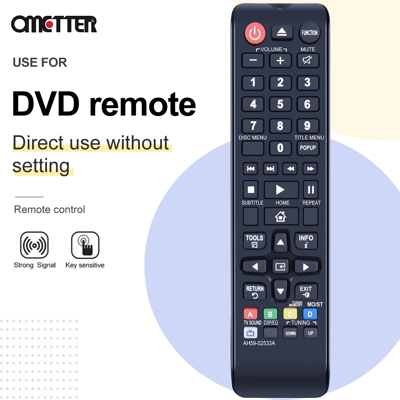 Новая модель, пульт дистанционного управления для SAMSUNG Blu-Ray системы домашнего кинотеатра, универсальный HTF4500/ZA HTFM45