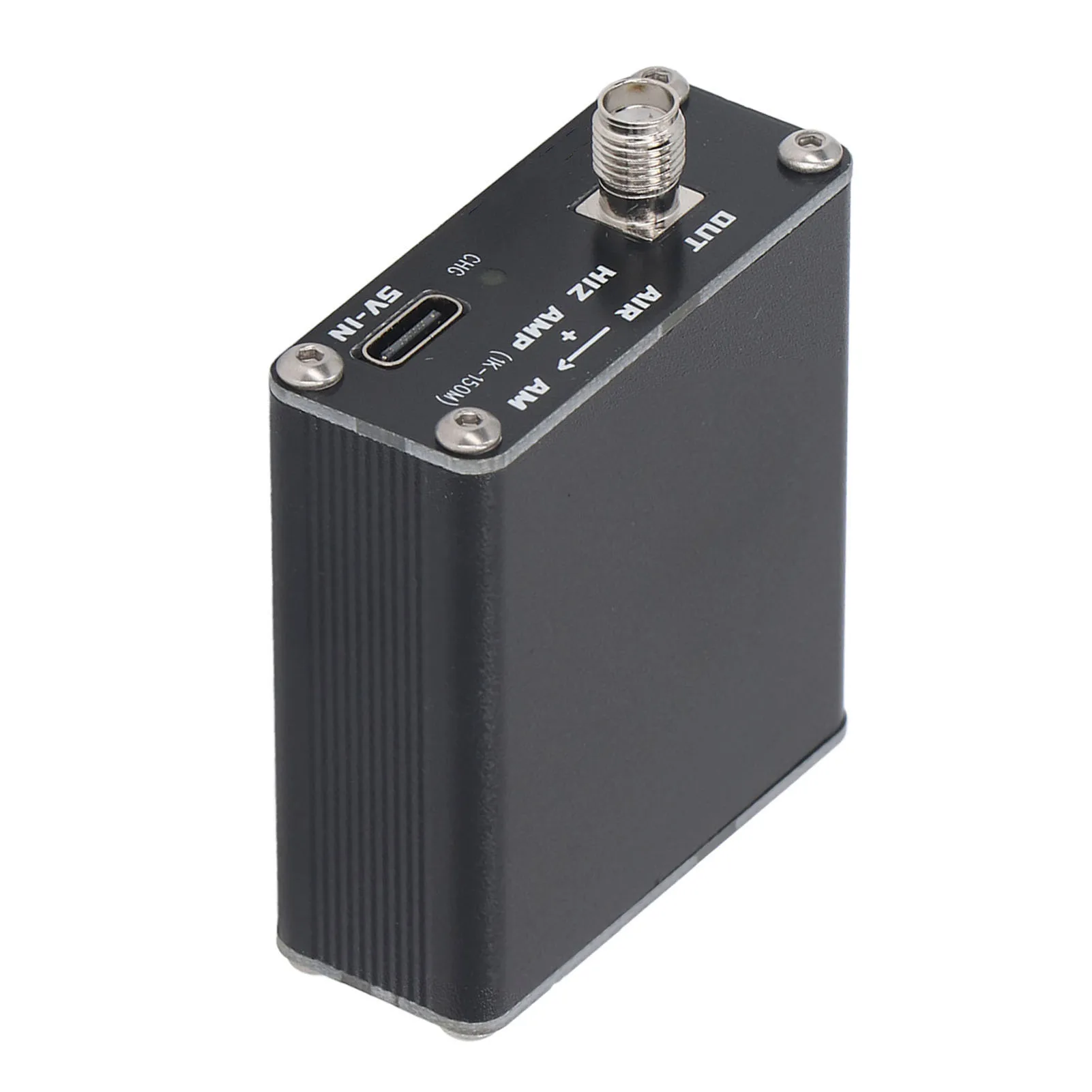 110M Frequency Inverter 110m AIR to AM HIZ AMP Frequency Converter Aluminum Alloy High Resistance Amplifier for Home Travel