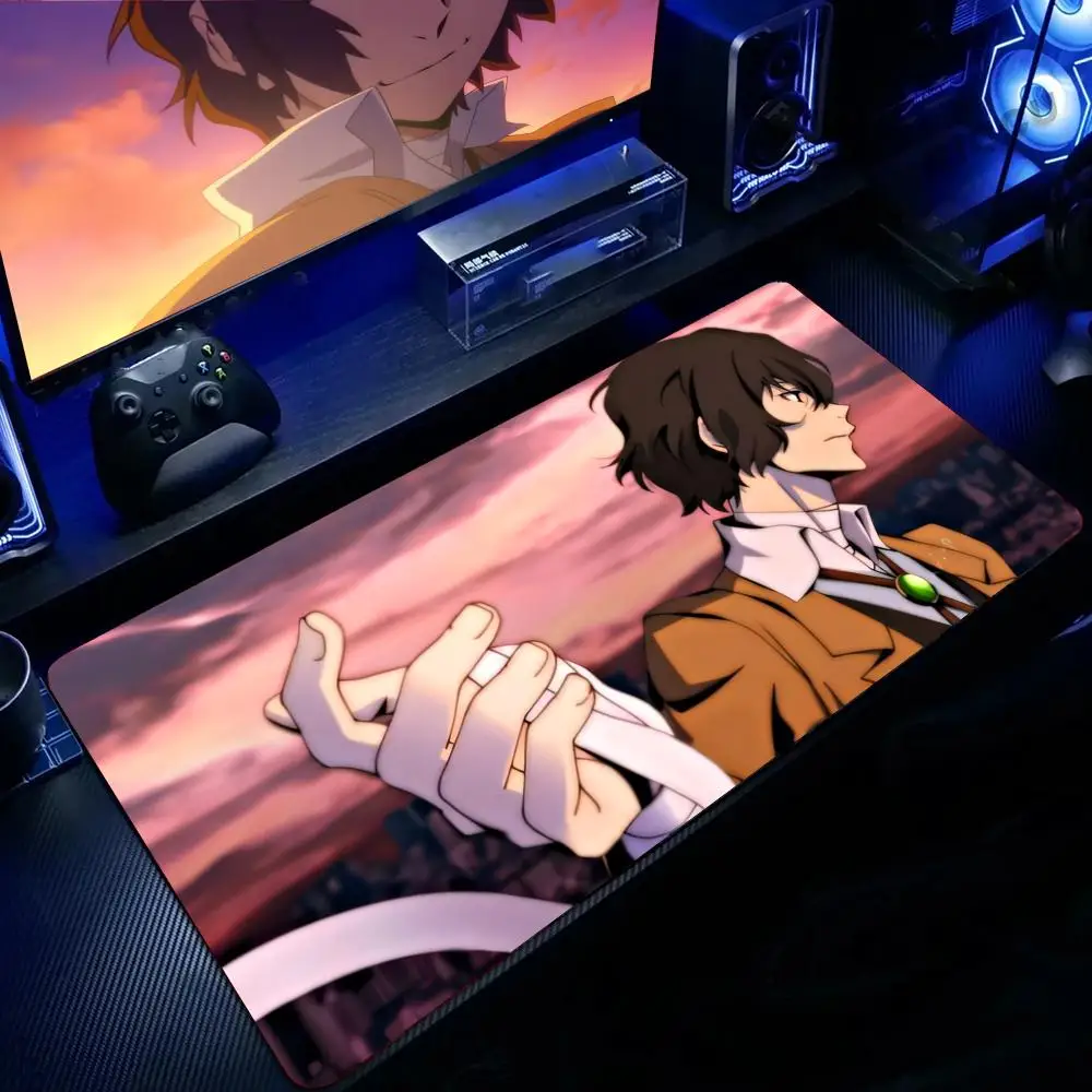 

Dazai Osamu Mouse Pad Mousepad Large Gaming Mouse Pad LockEdge Thickened Computer Keyboard Table Desk Mat