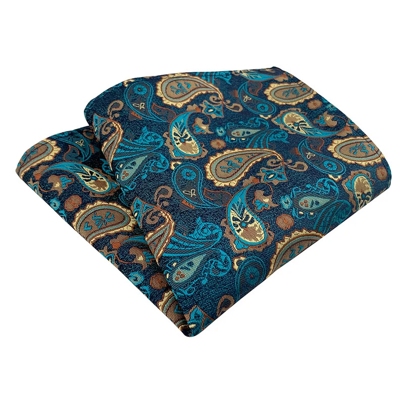 Venda quente marca lenço bolso quadrado lenço floral paisley listras para homem caber festa formal aniversário de abraham lincoln
