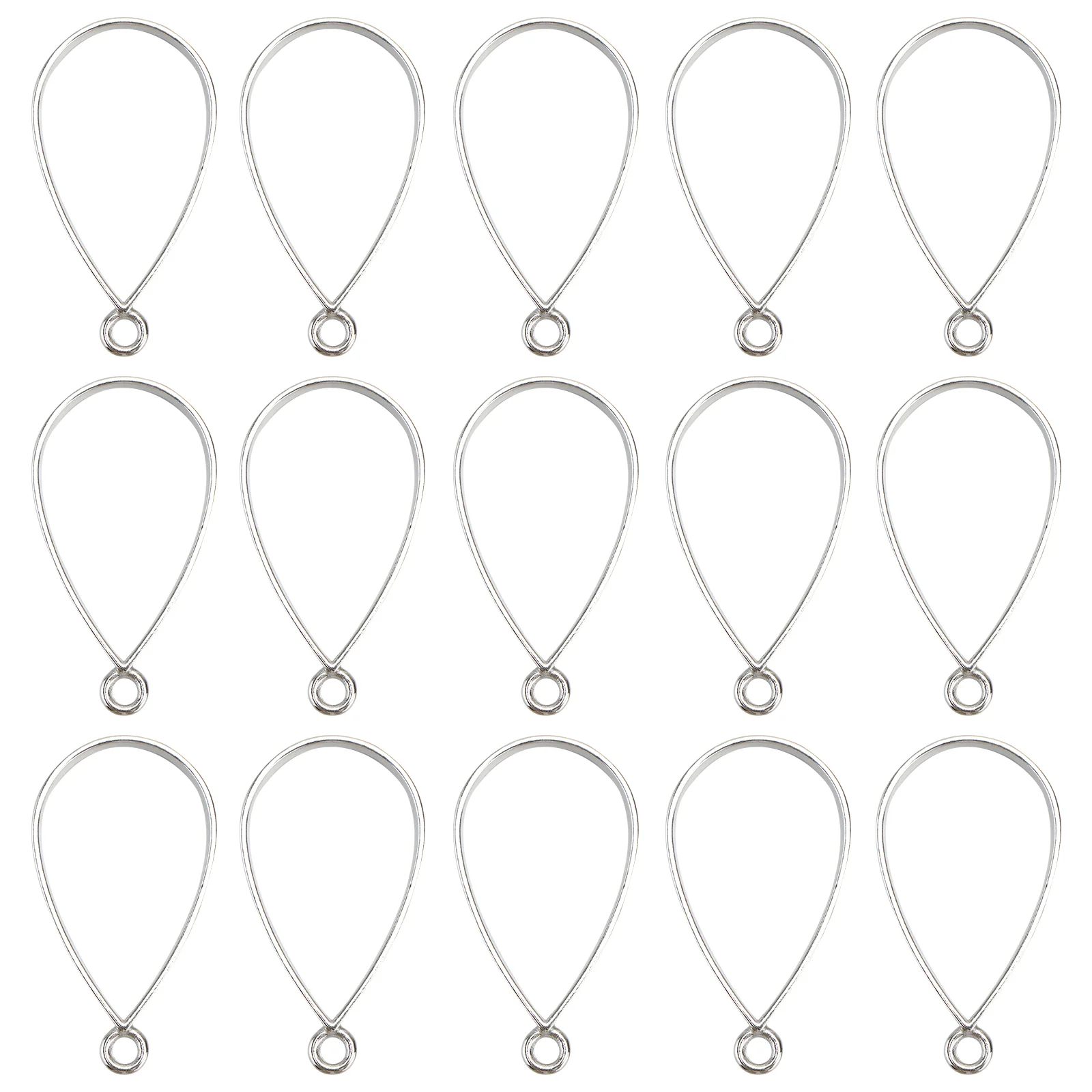 

50 Pcs DIY Accessories Pendant Necklace Materials Charm Charms Hanging Ornament Jewelry Creative Adornment