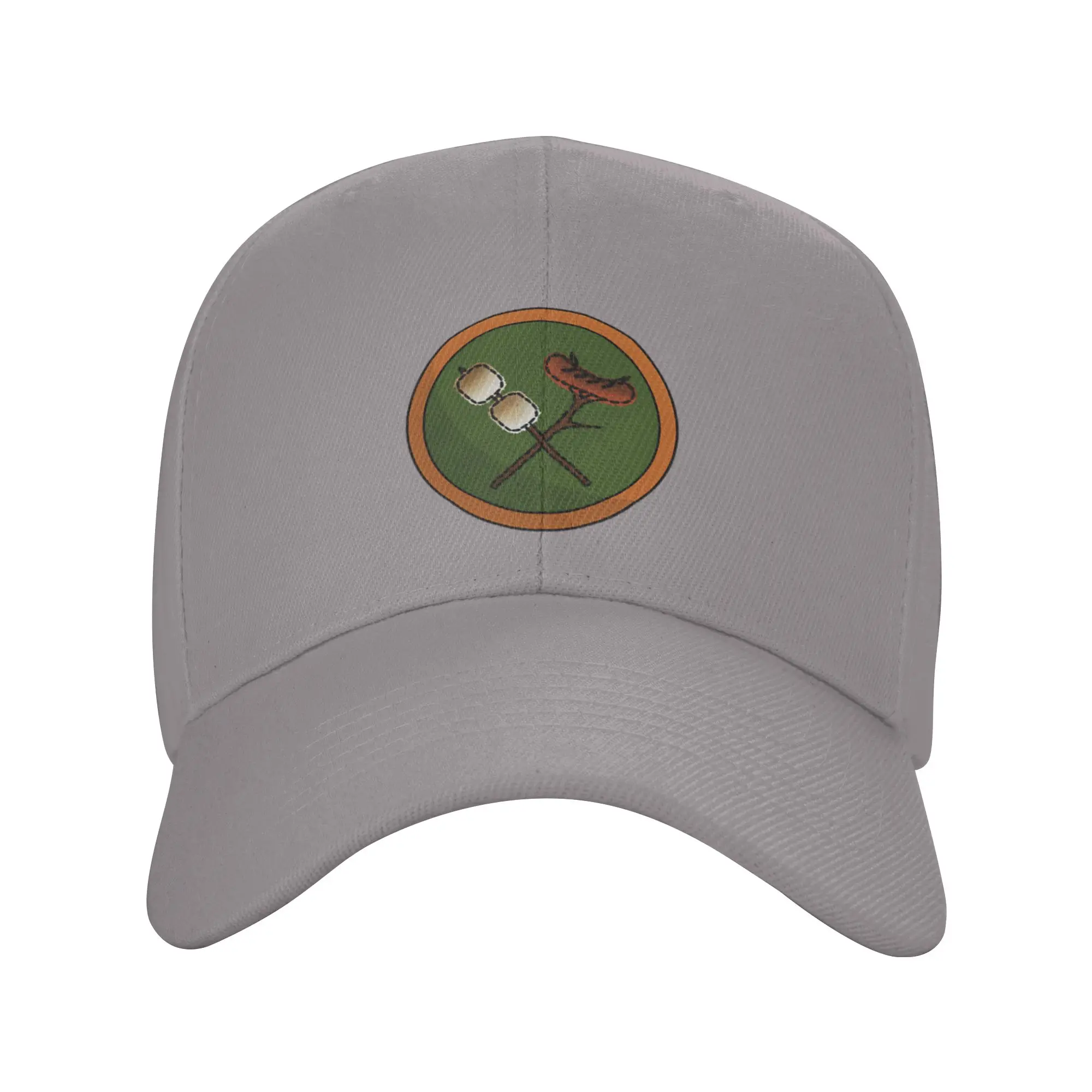 Hot Sale Outdoor Cooking Patch Baseball Cap  Retro Visor  Sports Training Visor