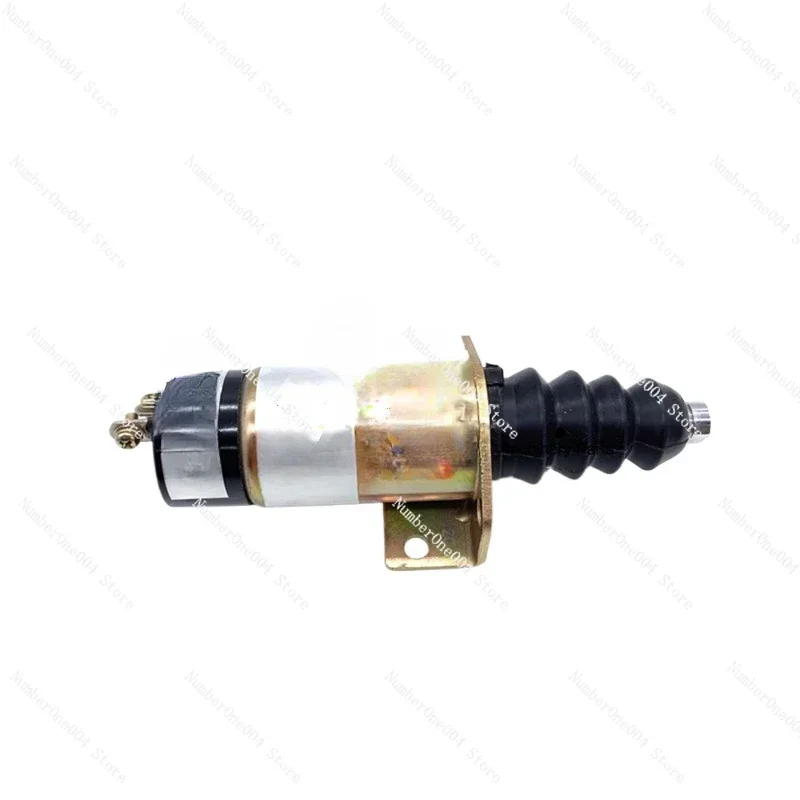 Applicable to flameout switch 1502-12C7U1B2S1 flameout solenoid valve grader oil cut-off valve excavator accessories