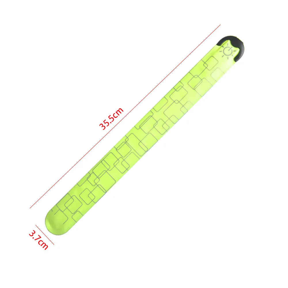 LED Glow In Dark Curly Bracelet Bendable Electric Fluorescent Rod Light Stick Outdoor Sports Game Toy USB Charging