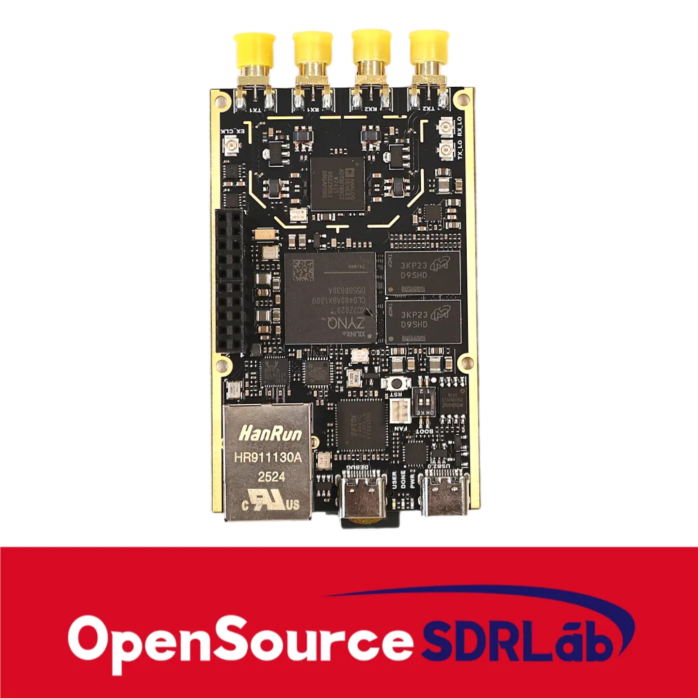 لوحة تطوير OpenSourceSDRLab الجديدة 7020-SDR AD9361 مع PA لراديو Pluto SDR & MATLAB المحدد بالبرمجيات #1