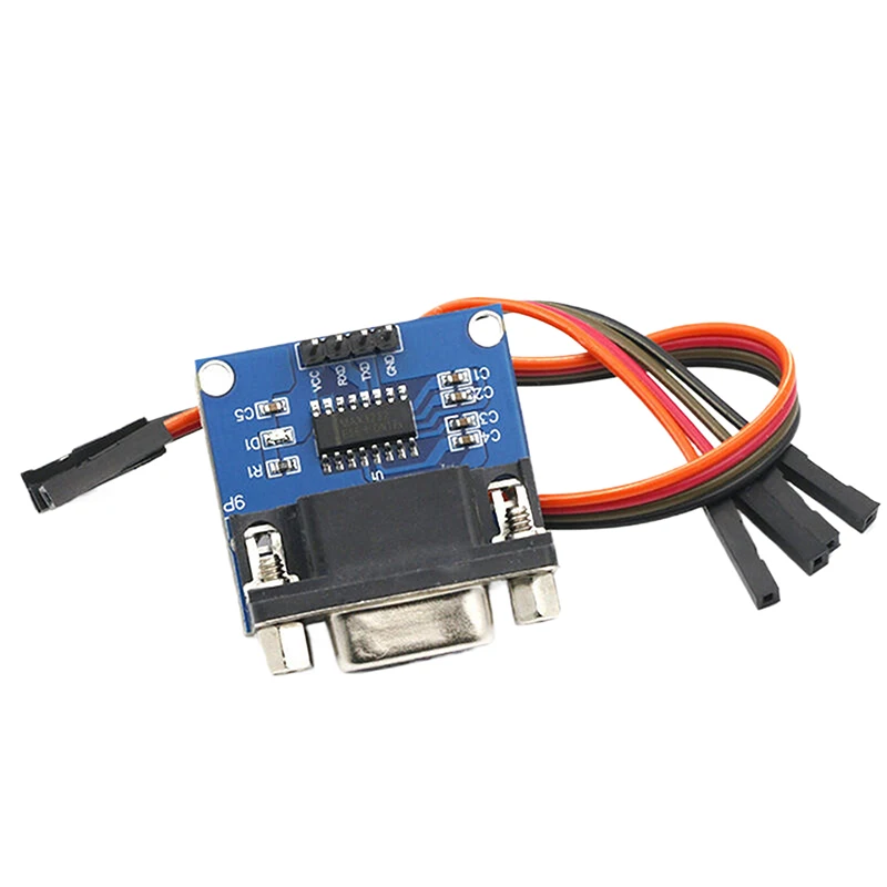 MAX3232 RS232 To TTL Serial Port Converter Module Female DB9 Connector MAX232 Flashing Board MAX3232 Root Module Connector