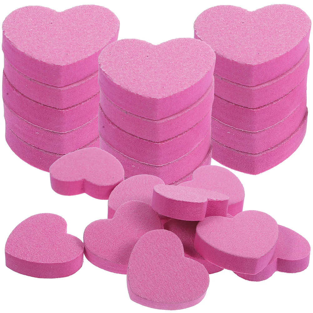 

100 Pcs Manicure Tools Compact Block Nail File Grinding Double Sided Fingernail Sponge Buffing for Sanding