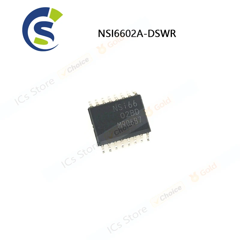 5-10PCS 100% New NSI6602A-DSWR NSI6602B-DSWR NSI6602AD NSI6602BD NSI6602 NSI66 SOP-16 Chipset