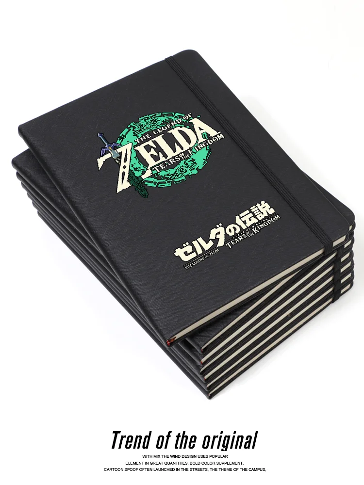The Legend Zelda Link Book Game Peripheral anime Animation Notebook Memo Book accessory Zelda cosplay PU leather material