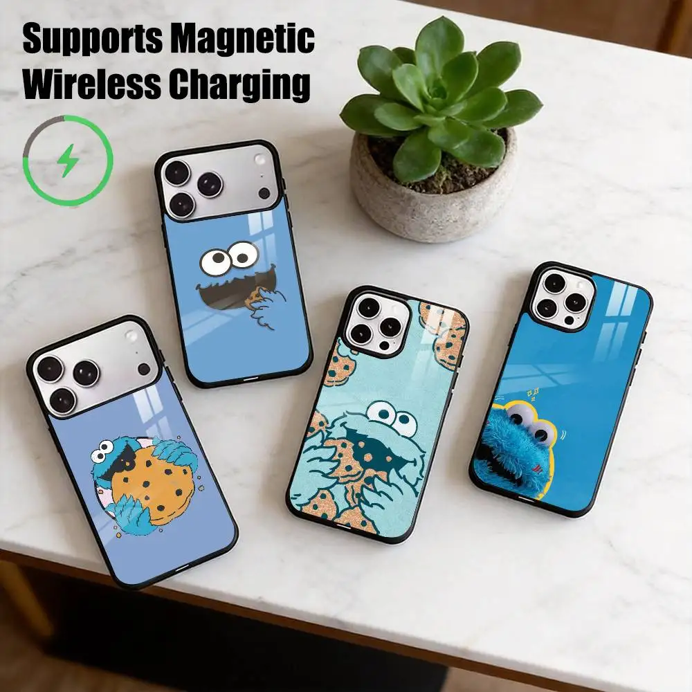 Freaky Monster Cartoon-S  Phone Case For iPhone17,16,15,14,13,12,11 Plus,Pro Supports Magnetic Wireless Charging Gift