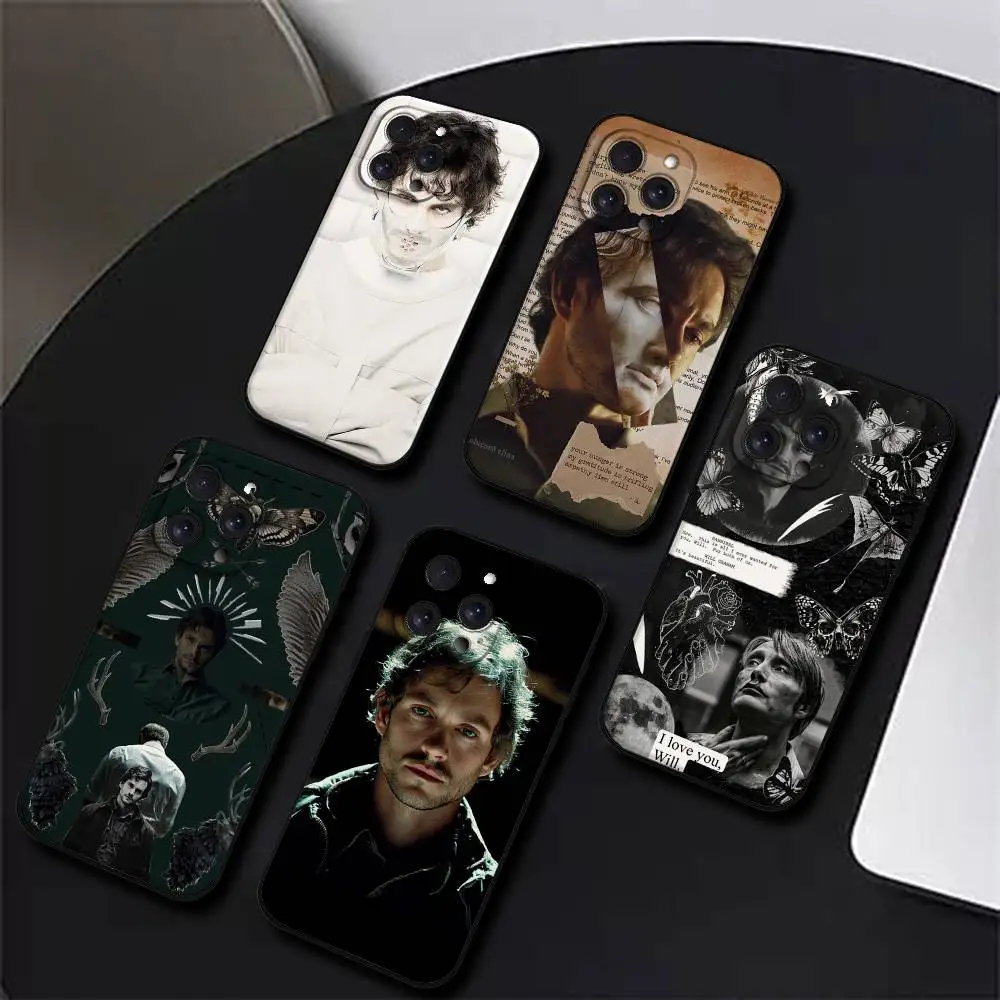 Funda de teléfono Hannibal Will Graham para IPhone 17 16 15 14 13 12 11 PRO MAX PLUS Mini TPU suave para la piel