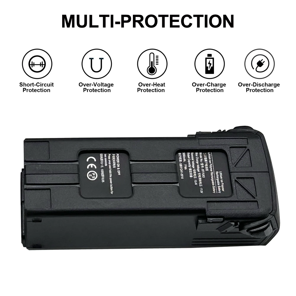 لبطارية الطائرة بدون طيار DJI Mavic 3 46 دقيقة وقت الطيران 5000 مللي أمبير في الساعة MAVIC3 Cine/الكلاسيكية/الشركات بطاريات الطيران الذكية