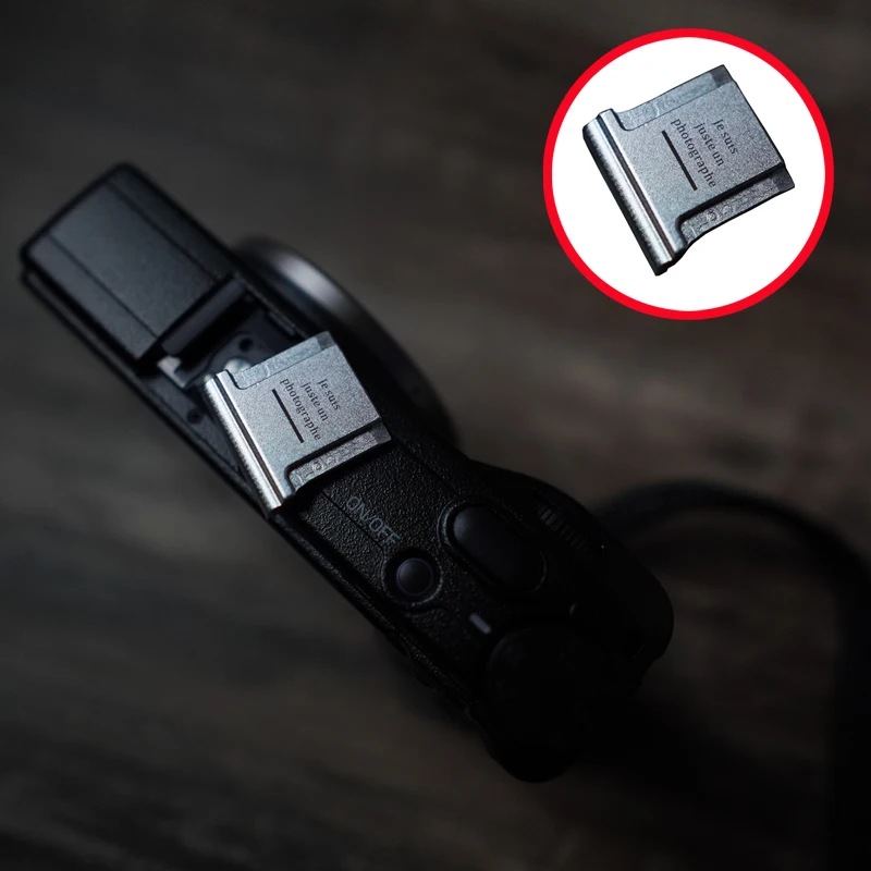 

1PCS French Special Design Camera Hot Shoe Cover for GR3/GR3x Aluminum Alloy Thumb Grip Cap Protection Photography Accessories