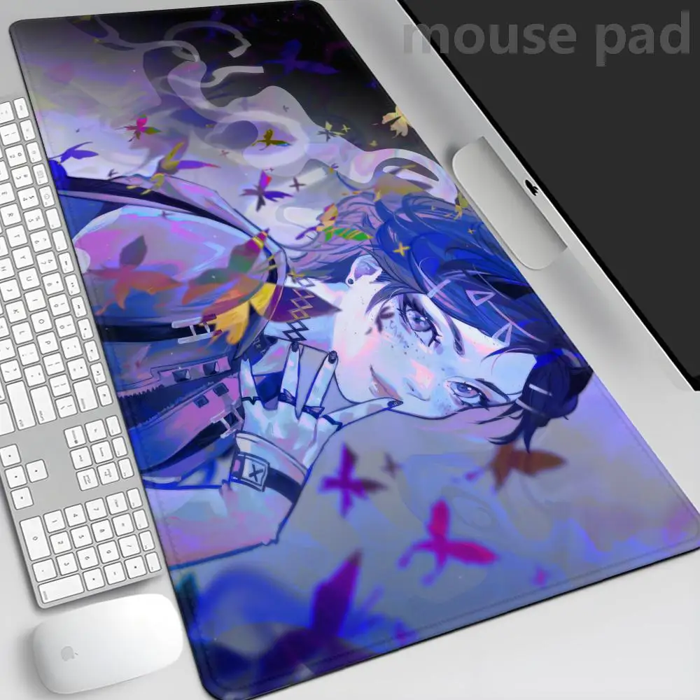 

Valorant Gaming Clove Mouse Pad Rubber Antislip Keyboard Pad 40x90cm Mousepad Gaming Accessories XXL Office Computer Mat