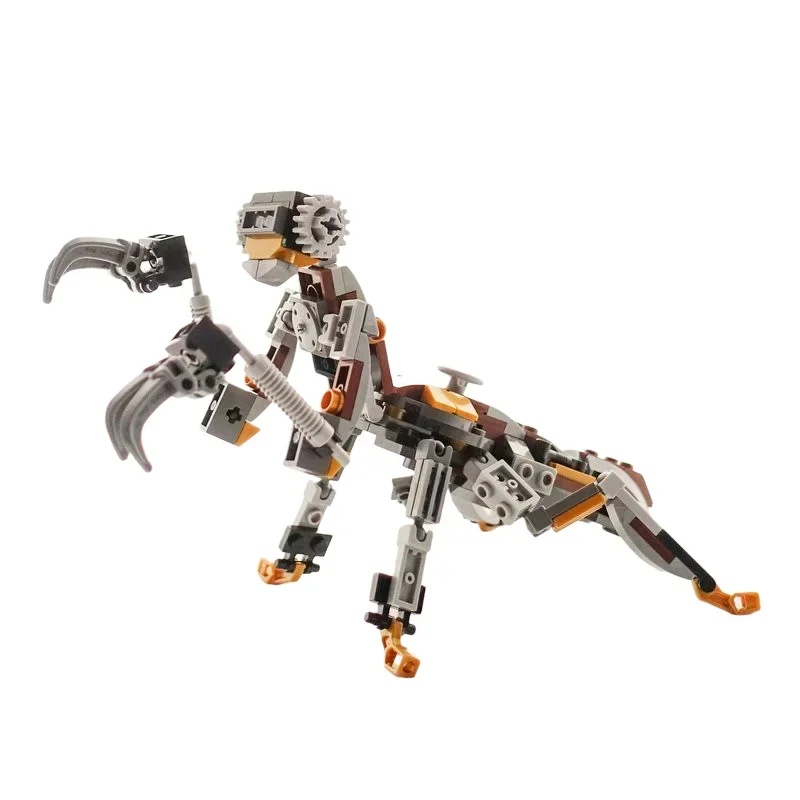 MOC Steampunk Mantis Bausteine Set Mecha Insekt Hunter Ziegel Bausteine Modell Spielzeug für Kinder Geburtstag Geschenke