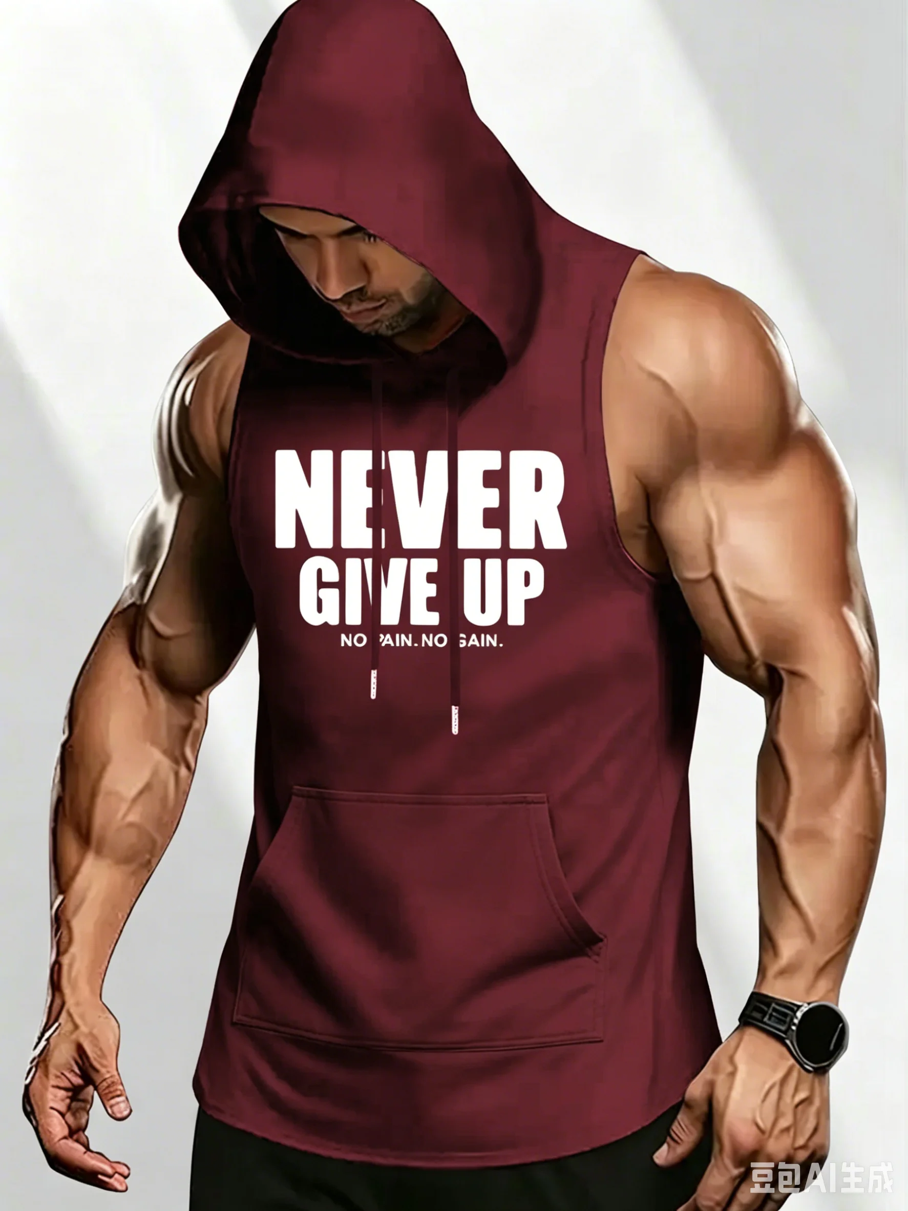 Ärmelloses Kapuzen-Tanktop mit – Outdoor Sport Hoodie Bewertung und Preis