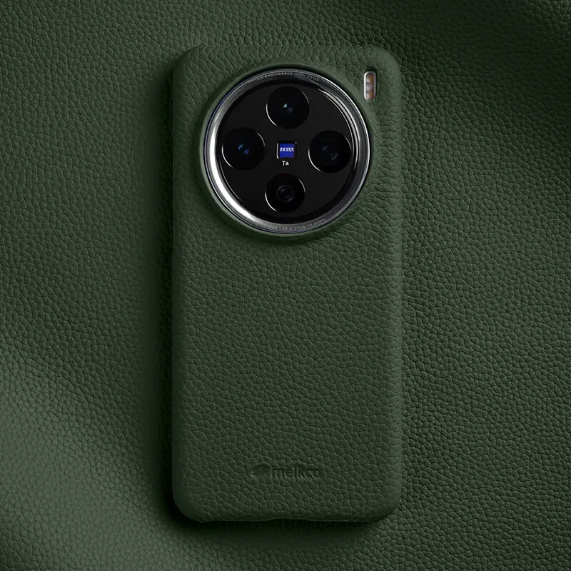 Melkco Real Leather Case for Vivo X200 /Pro /mini Premium Handmade Genuine Leather Back Phone Cover for Vivo X200Pro X200mini