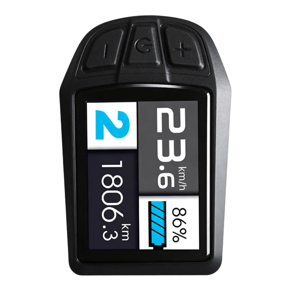 E-Bike Color Display Screen for UKC3 Motor Controllers Featuring 5-Pin Waterproof Connector and For OMD NO.2 Protocol Support