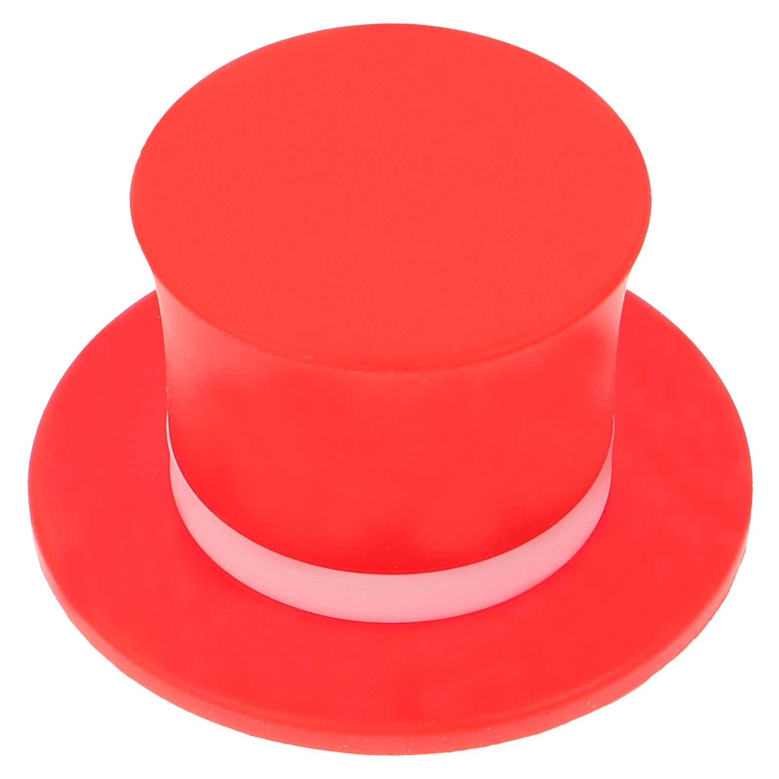 

Funny Hat Shaped Stopper Silicone Bottle Sealer Unique Design Wine Bottle Saver Decorative Stoppers For Wine Lovers
