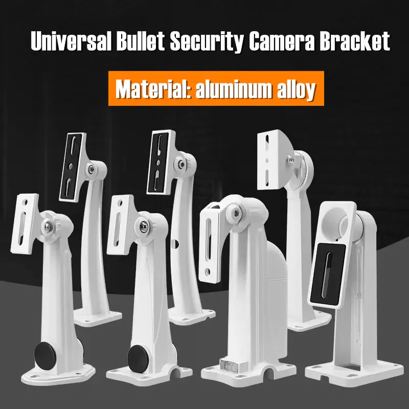 Aluminum Alloy 360 ° Rotation Adjustment Duckbill Gun Machine Universal Bullet Security CCTV Camera Wall Ceiling Mount Bracket
