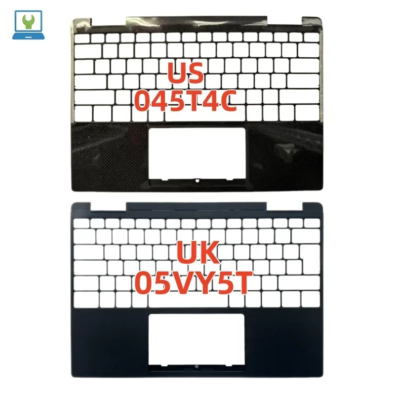 New For DELL XPS 13 7390 9310 2-in-1 Top Palmrest Cover /C Shell/045T4C US Style/05VY5T UK Style