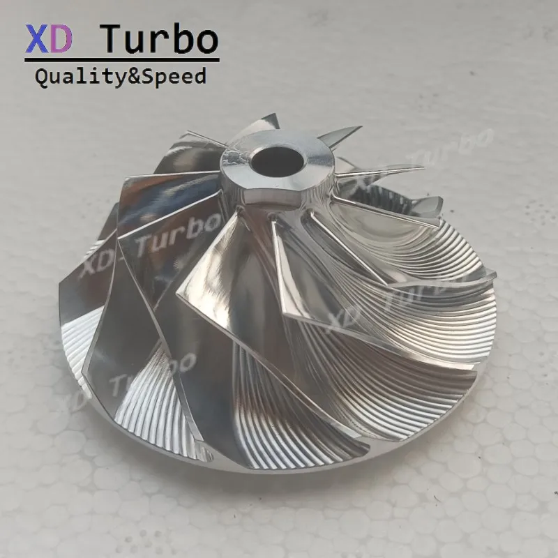 MFS Billet Turbo compressor Milling Wheel Upgrade 38.2/54mm 10 baldes 452055 For Land Rover Range Rover 2.5 TDI 113HP 300 TDI