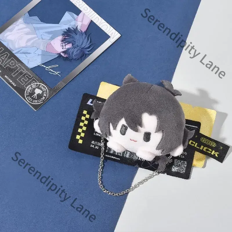 Pin de Solapa de Peluche de Dibujos Animados de Microfibra de Acrílico y Fibra de Poliéster con Emblema de Charles Lucas Cotton Moppet, para Cosplay y Decoración