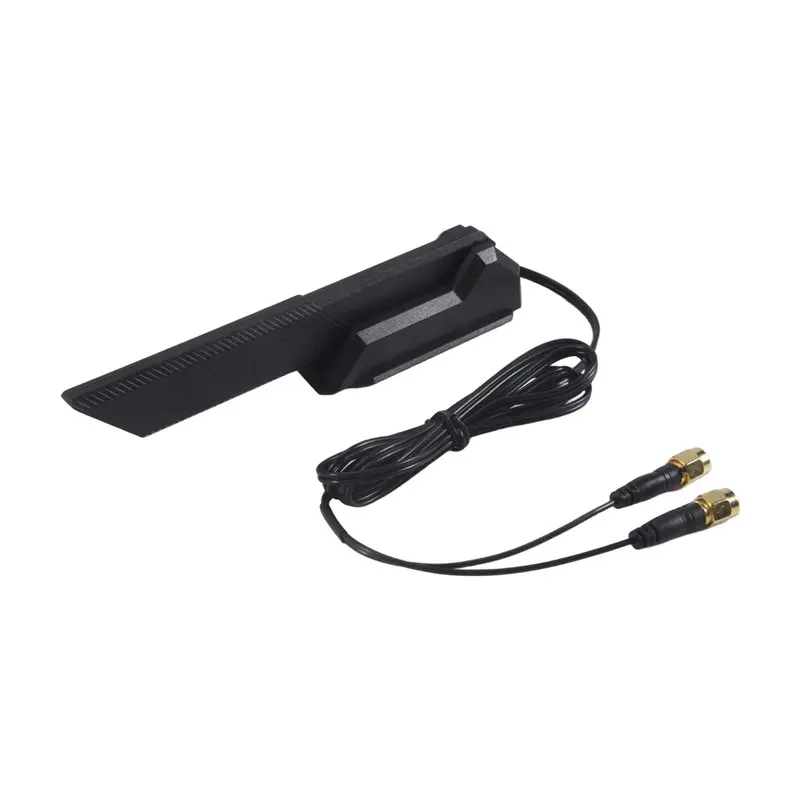 

Stylish-1 Piece Wifi 6E Antenna 2T2R 2.4G/5G/6G Black For Asus ROG B660 H670 M13H Z690 Motherboard