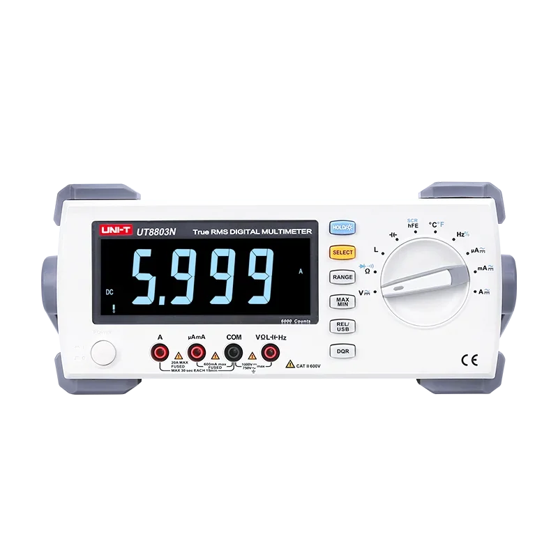 Multimeter Bench Top TLF UT8803N DMM True RMS EBTN DCV/ACV/DCA/ACA Ohmmeter Pengukur Induktansi Kapasitansi Suhu