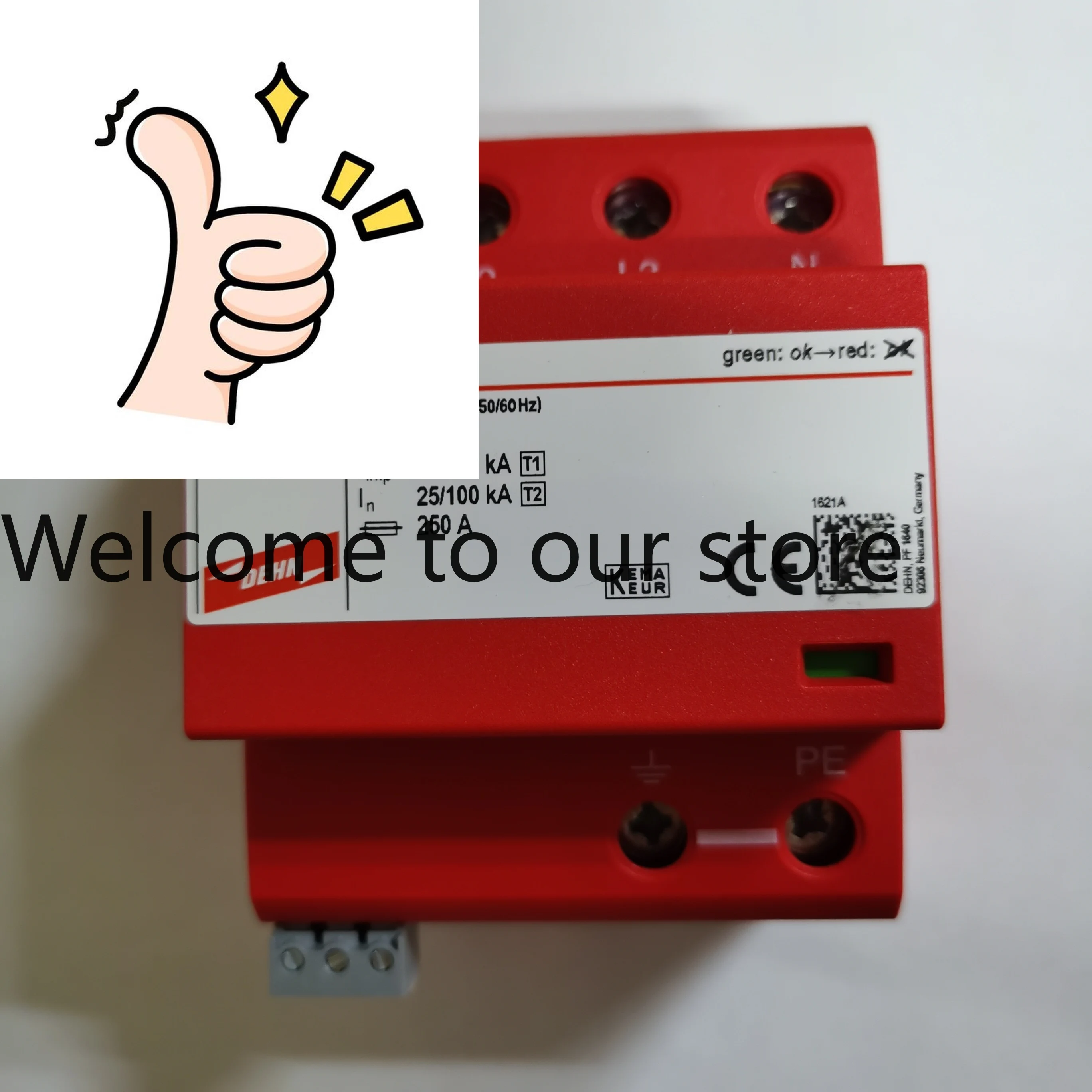 Germany DEHN first class lightning protection device 900367 shield surge protection DVA CSP 3P 100 S FM promotion