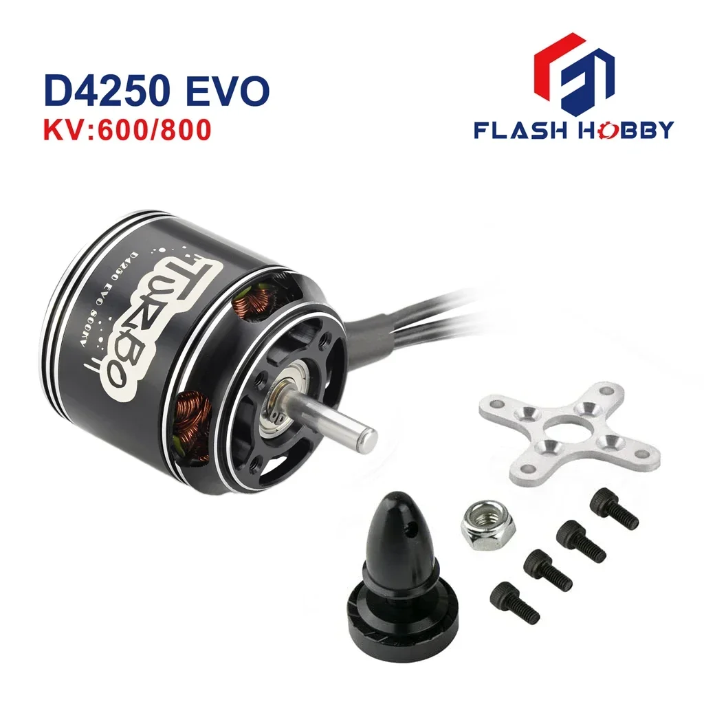 D4250EVO 4250 3520 600KV 800KV RC outrunner มอเตอร์ไร้แปรงถ่านสำหรับเครื่องบิน UAV มัลติคอปเตอร์ RC เฮลิคอปเตอร์