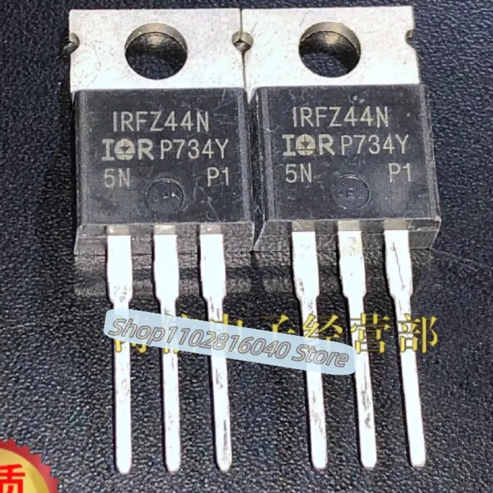 10PCS/Lot IRFZ44N  TO-220 55V 49A N MOSFET  Best Quality Imported Original Spot