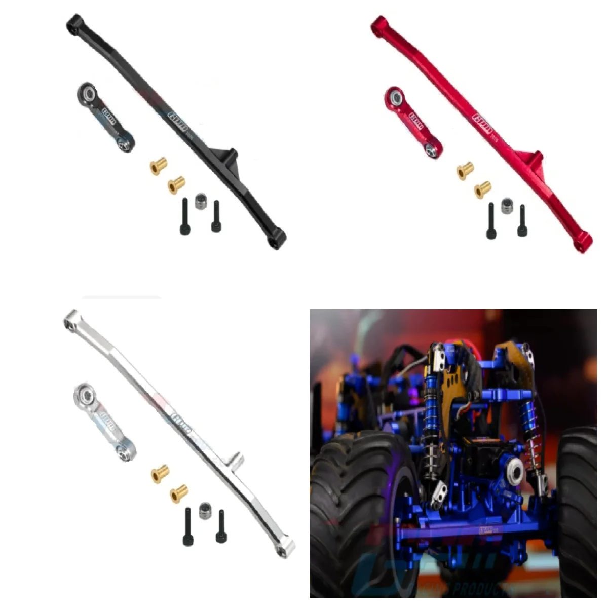 

LOSI 1/18 Mini LMT 4X4 Aluminum 7075 Steering Tie Rod Kit