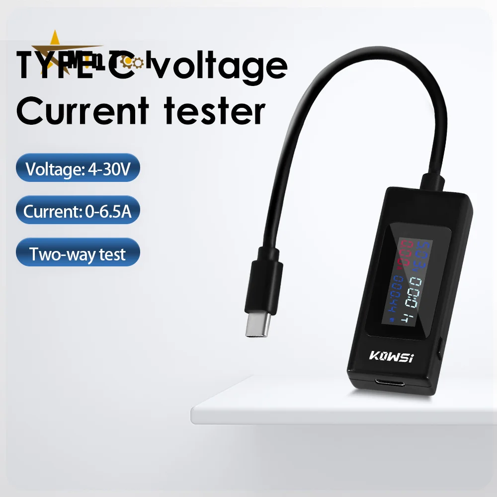 USB Voltage/Amps Charging Capacity Meter Tester Multimeter Test Speed of Chargers Cables Capacity of Mobile Phone Battery