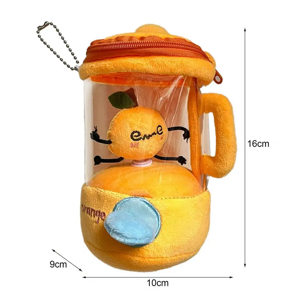 Juicer Plush Toy Plush Toy Blender Funny Expression Doll Figurine Plush Carrot Squeezer Gift for Kids’ Birthday Decoration