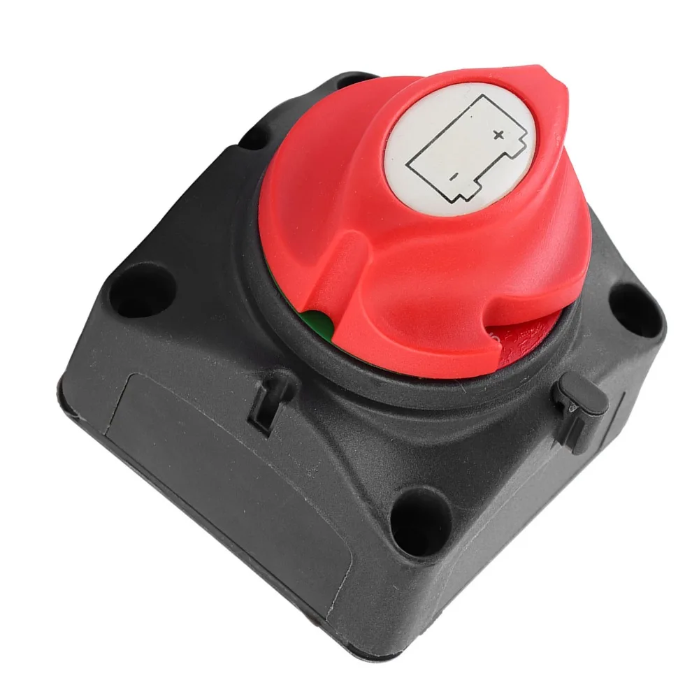 Power Management 12V Battery Isolator Switch Two Duty 600A Power Isolator Master Disconnect Two Level Switch Vehicle Use
