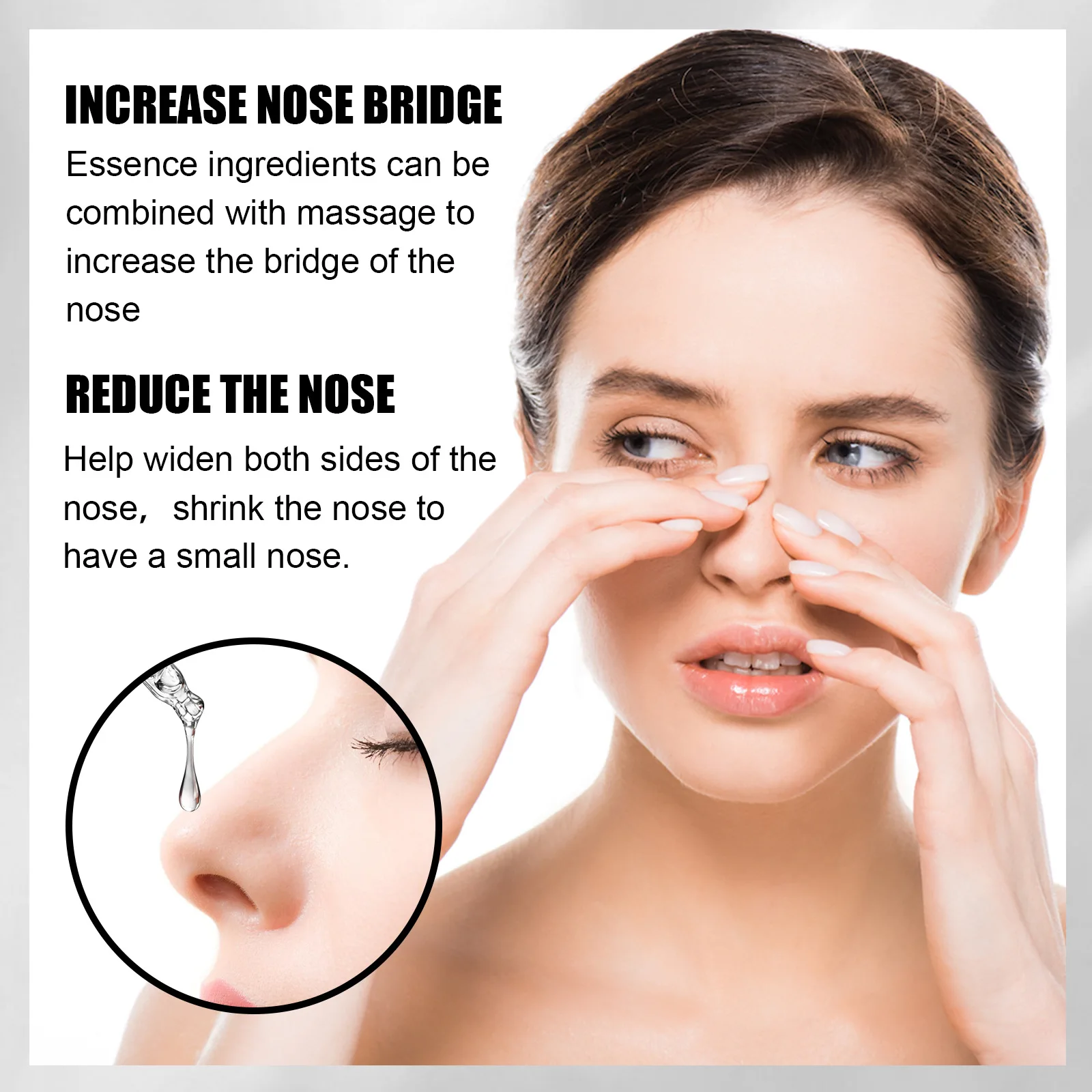 30ml Nose Care Massage Oil Up Heighten Nasal Bone Nose Up Heighten Care Nose Pure Natural Nutritious Serum