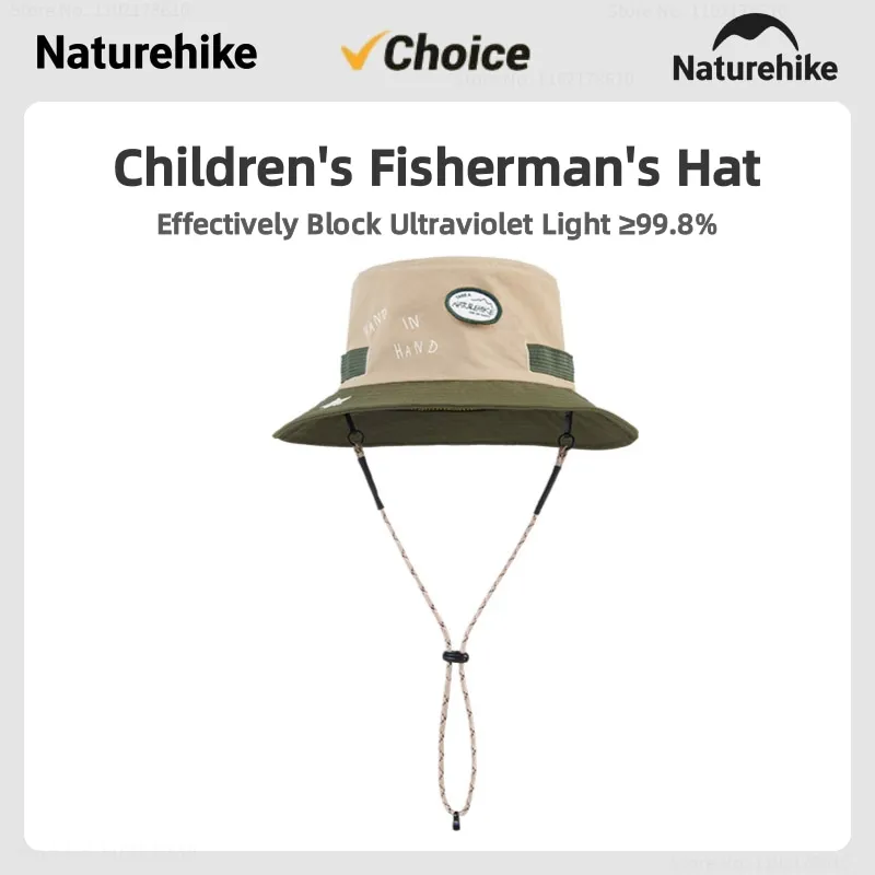 

Naturehike Children Outdoor Camping Sunshade Hat Travel Comfortable Breathable Sun Protection Hat Lightweight UV protection Cap