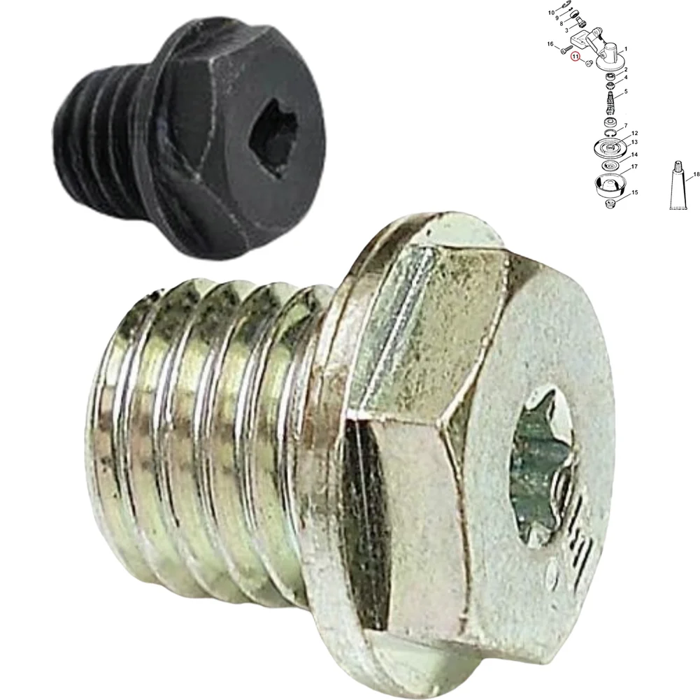 

1 шт., сменный винт с пробкой для смазки для FS55 FS75 FS90 для деталей триммера для струн FS100 4119-713-6500, стопорный винт