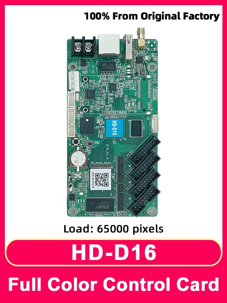 HD-D16 Full Color LED Panel Video Wall Mobile Phone WiFi Control Card LED Display Screen Pixel Display USB Port Motherboard