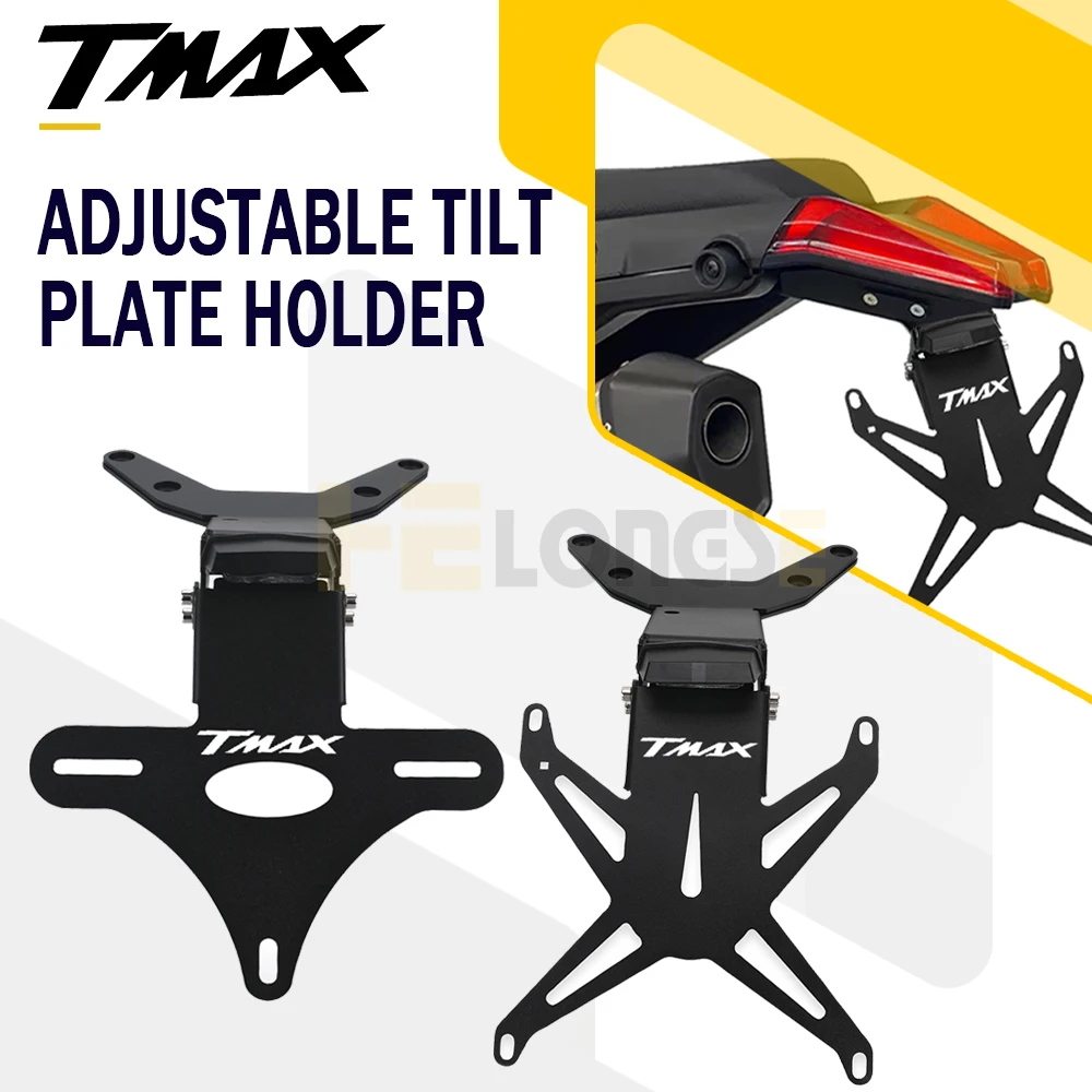 

TMAX Tech MAX 2025 2026 2027 Комплект для устранения крыльев TMAX 560 Кронштейн номерного знака мотоцикла для Yamaha T-MAX 560 2022-2025