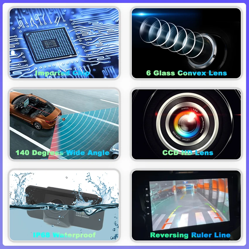 Rear View Camera For Suzuki Maruti Dzire Swift Dzire 2012~2018 2019 2021 CCD HD Night Vision Reverse Parking Backup Camera