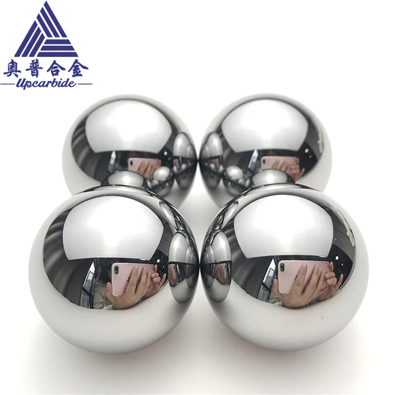 Imagem -03 - Zhuzhou Stock 77hrc Diâmetro 36 a 100 Carboneto de Tungstênio Válvula Bolas